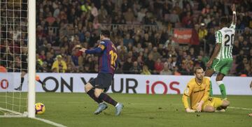 ¡Gol de Messi! anotó el gol a pase de Vidal