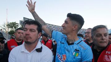 Futbol, O’higgins vs Palestino
Fecha 30 Campeonato Nacional 2023.
El jugador de O’higgins Pablo Hernandez es fotografiado durante el partido de primera division contra Palestino disputado en el estadio El Teniente en Rancagua, Chile.
9/12/2023
Jorge Loyola/Photosport
Football, O’higgins vs Palestino
30nd turn, 2023 National Championship
O’higgins player Pablo Hernandez is pictured during the first division match against Palestino at the El Teniente stadium in Rancagua, Chile.
9/12/2023
Jorge Loyola/Photosport