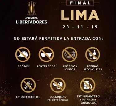 Flamengo - River por la final de Libertadores: dispositivo y cortes de tránsito en Lima