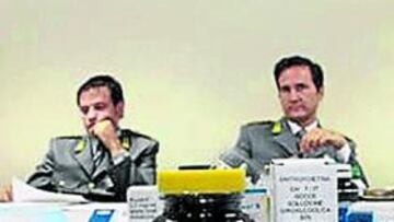 <b>REDADA. </b>La Guardia de Finanza, con medicamentos requisados.