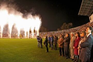 Anoche se inauguró oficialmente el estadio de Viña del Mar, que será sede de la Copa América.