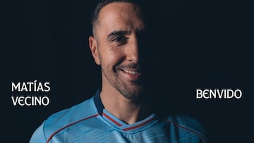 Creatividad para el anuncio del fichaje de Matías Vecino por el Celta.