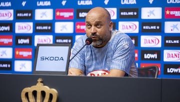 22/09/25 Rueda de Prensa de José Manuel González Álvarez (Manolo Gonzalez) ENTRENADOR DEL ESPANYOL