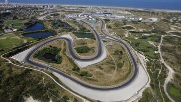 El circuito de Zandvoort. 