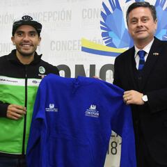Martínez es el embajador deportivo de Concepción para el WRC en Chile