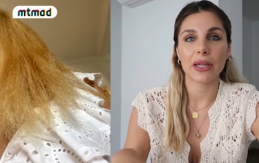 Ivana Icardi se ve obligada a cambiar de look tras quemarse el pelo
