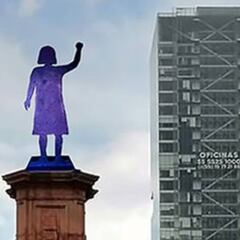 Antimonumento feminista en Reforma: qué ha pasado y qué dijo Sheinbaum