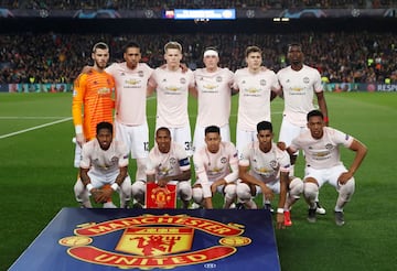 Equipo del Manchester United.