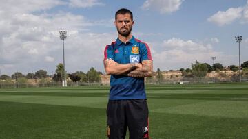 Suso, en el campo de entrenamiento de la Selección.