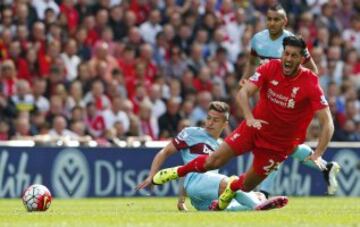 15. Emre Can (20), lateral y volante del Liverpool, de nacionalidad alemana pero de origen turco, está valorado en 17.026 millones de euros.