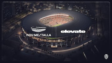 Elevate buscará ‘naming’ al Nou Mestalla