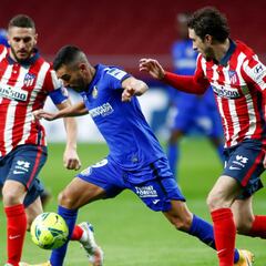 1x1 del Getafe: Ángel y Mata no superan el gafe del Cholo