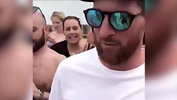 Avalancha de fans en Ibiza por Messi: ¡le siguen hasta su lancha!