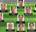 Barcelona y Madrid copan el once ideal de la UEFA