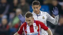 Zidane da 10 minutos a James en el triunfo del Madrid en el derbi