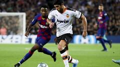 14/09/19 PARTIDO PRIMERA DIVISION
 BARCELONA - VALENCIA
 Gonzalo Guedes (7) Valencia CF
 Ansu Fati