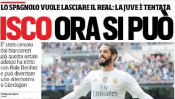 La Juventus, tentada por Isco