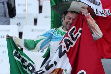 El color previo al Argentina vs México en Mendoza