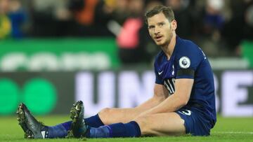 A sad day for Vertonghen, who confirms Tottenham exit