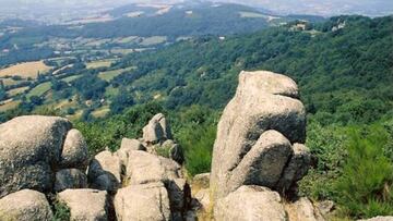 Imagen del macizo de Uchon, por el que transcurrirá la séptima etapa del Tour de Francia.