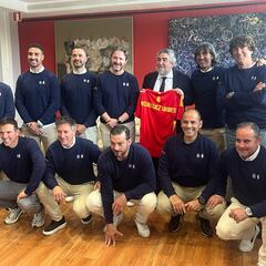 Rodríguez Uribes recibe a Leyendas España: “Es un orgullo teneros aquí”