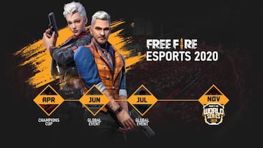 Free Fire prepara 4 torneos internacionales para este 2020