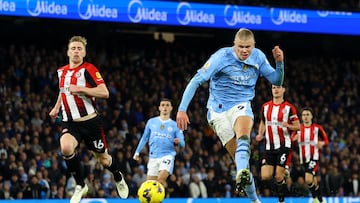 Brentford - Manchester City: TV, horario y cómo ver la Premier League online