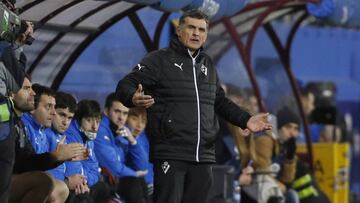 El entrenador del Eibar, José Luis Mendilibar.