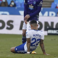 Nano Mesa únicamente sufre una contractura y es duda