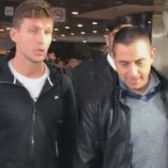 Soldano llegó a la Argentina para sumarse a Boca