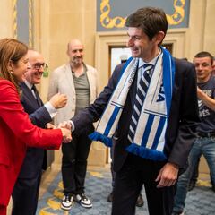 Recepción institucional a un Glorioso de Primera