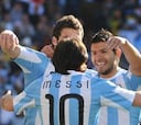 Agüero: "Argentina será aún más fuerte en los partidos de eliminación directa"