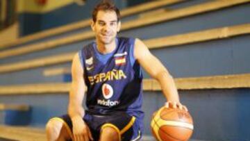 Calderón durante un entrenamiento el 5 de agosto.