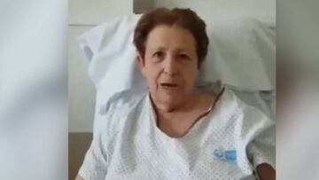 75 años y supera el coronavirus: Da un mensaje emocionante
