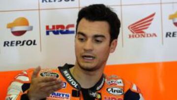 El piloto de Honda, Dani Pedrosa.
