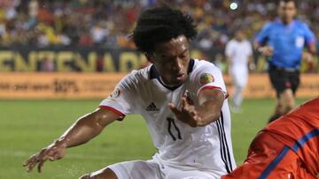 Juan Guillermo Cuadrado, mediocampista de la Selección Colombia