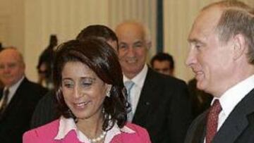 <B>APOYO POLÍTICO.</B> El presidente de Rusia, Vladimir Putin, ha mostrado su apoyo a la candidatura moscovita.