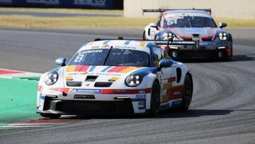 Jorge Lorenzo consigue su mejor resultado en la Porsche Carrera Cup