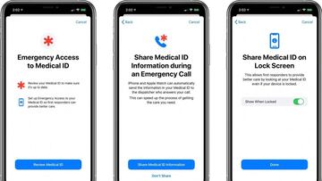 Tu iPhone compartirá datos médicos si llamas a Emergencias