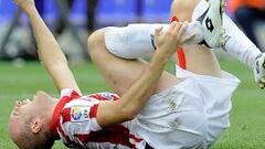 Toquero podría estar un mes apartado del grupo