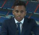 Las primeras palabras de Rodrygo fueron en español
