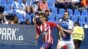 Vietto, en el partido ante el Leganés.