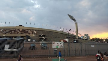 Pumas se manifiesta contra la violencia en el Estadio Olímpico Universitario