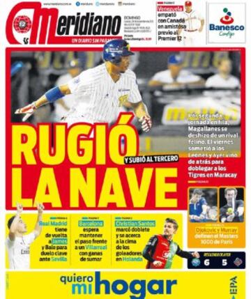 Portadas de la prensa mundial