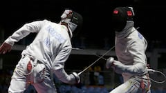 John Rodríguez es eliminado en dieciseisavos de esgrima