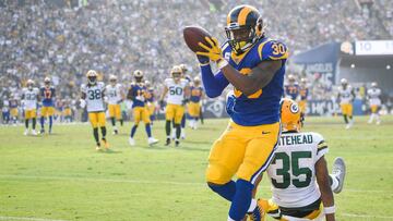 Los Angeles fue testigo de un magn&iacute;fico encuentro entre Rams y Packers que se decidi&oacute; por un bal&oacute;n suelto de Ty Montgomery a dos minutos del final.