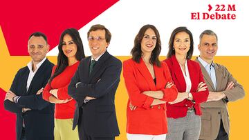 Debate electoral 28-M por la Alcald¨ªa de Madrid: horario, candidatos, temas y d¨®nde ver por TV