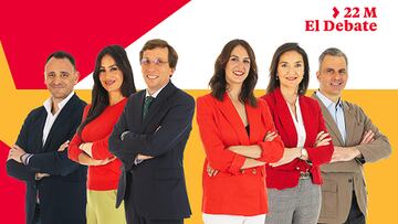 Debate electoral 28-M por la Alcaldía de Madrid: horario, candidatos, temas y dónde ver por TV