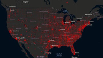 Estados Unidos sigue bajando los &iacute;ndices de contagios, a pesar de eso la cuenta de infectados ya est&aacute; cerca de los 6 millones en suelo estadounidense.