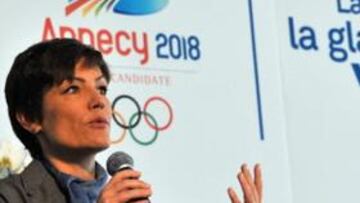 La ministra de Deportes de Francia, Chantal Jouanno.